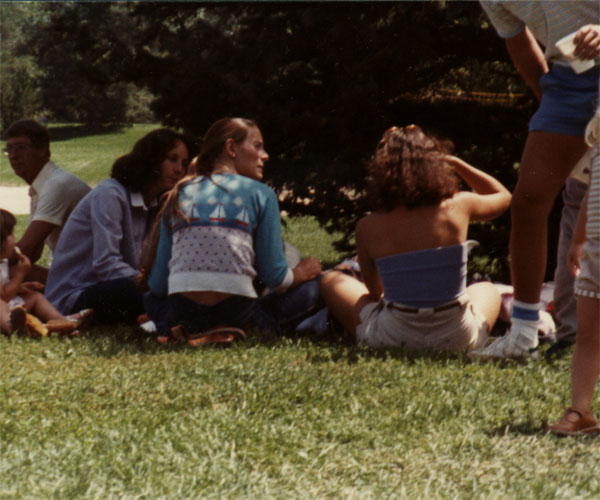 1981, Gayle Shore, Rita Marshall, Debbie Thompson
